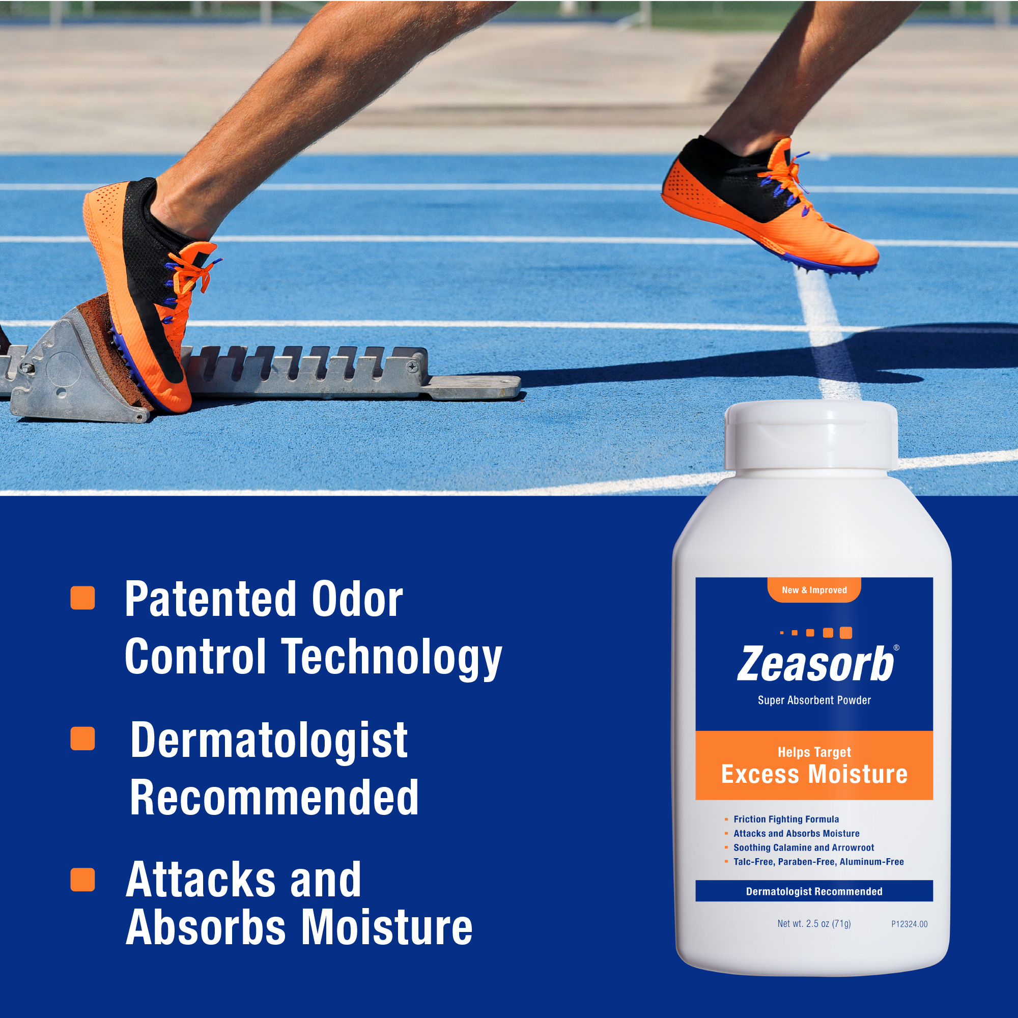 Zeasorb Excess Moisture Control Powder